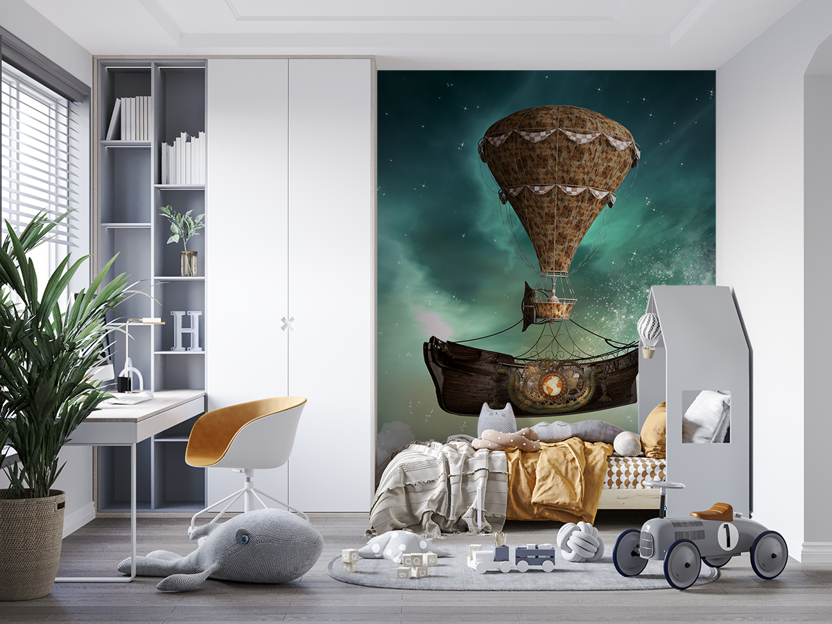 Fototapeta - Latająca maszyna - fototapeta.shop