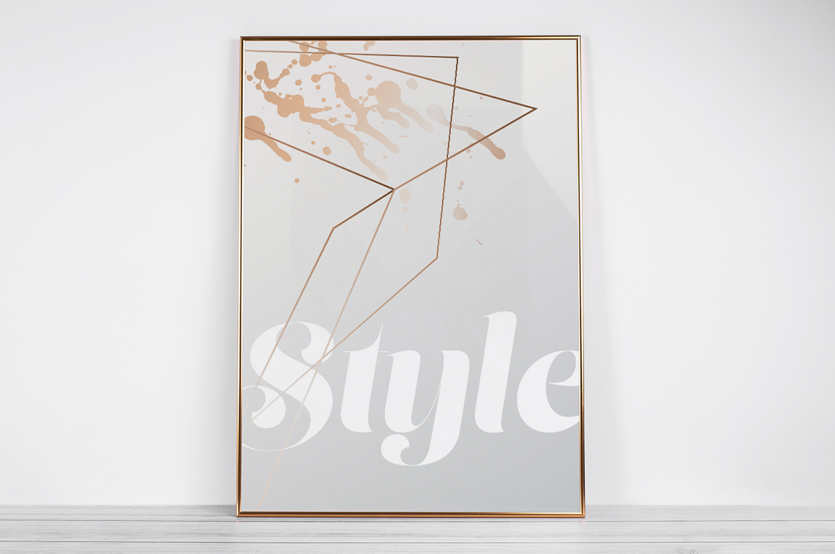 Plakat - Napis Style  - fototapeta.shop