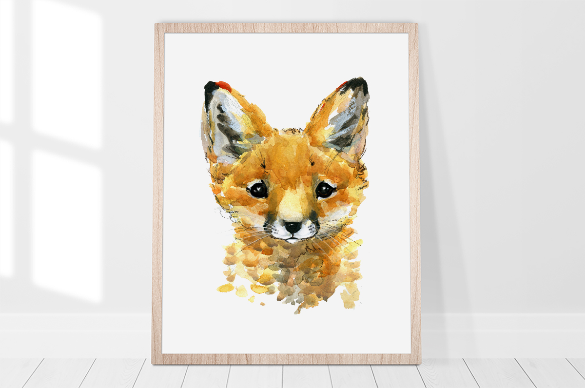 Plakat - Lisek - fototapeta.shop