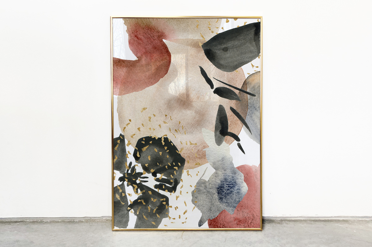 Piaskowe Abstrakcje - kwiat