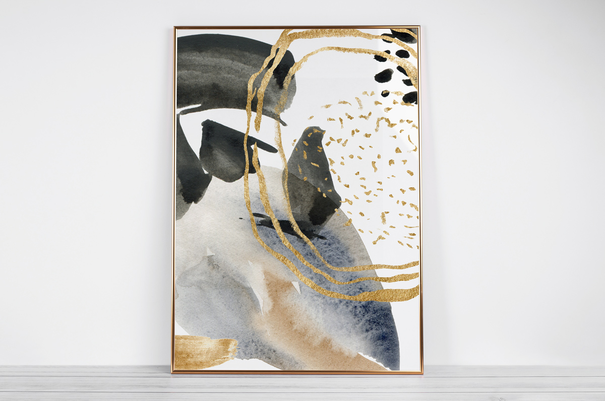 Piaskowe Abstrakcje - okręgi