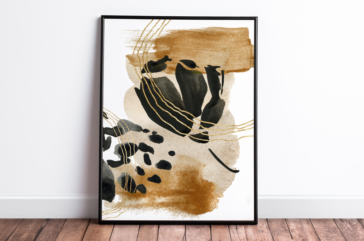 Piaskowe Abstrakcje - duży kwiat