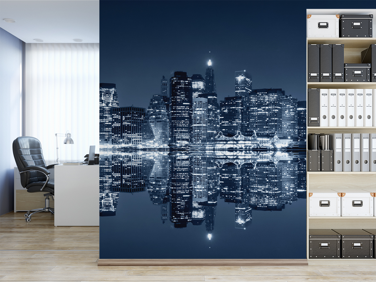 Fototapeta - Nocny Manhattan - fototapeta.shop