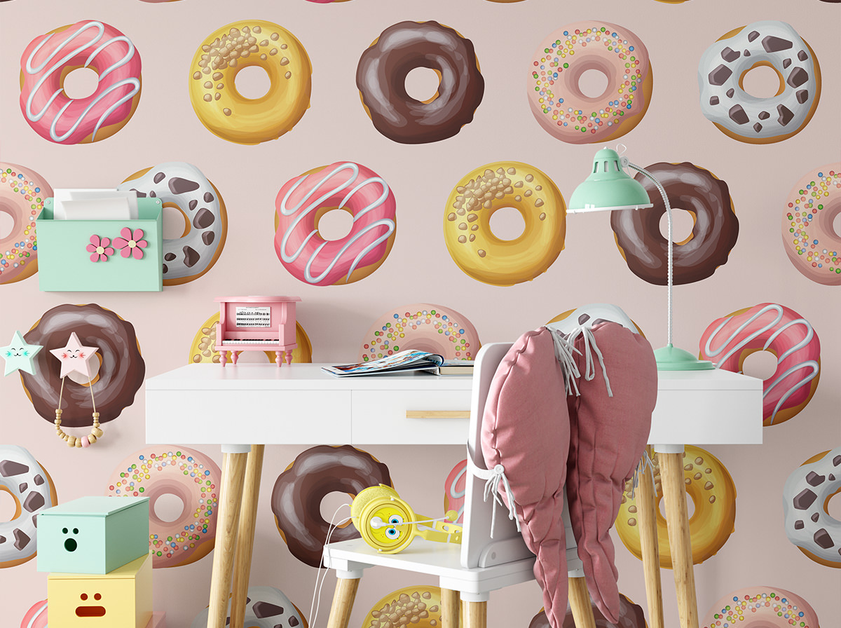 Tapeta - Kolorowe pączki - fototapeta.shop