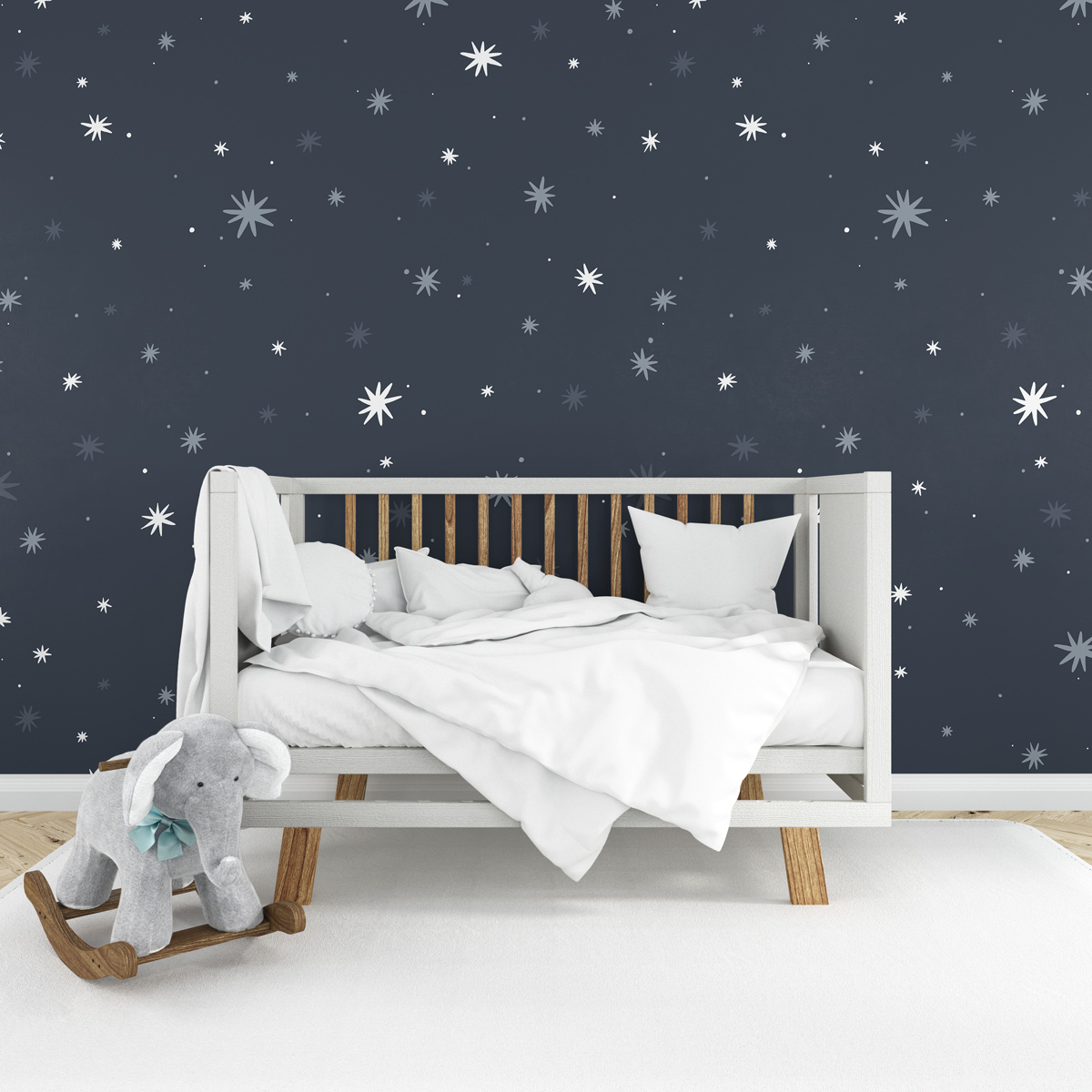 Tapeta - Gwiazdeczki i gwiazdki  - fototapeta.shop
