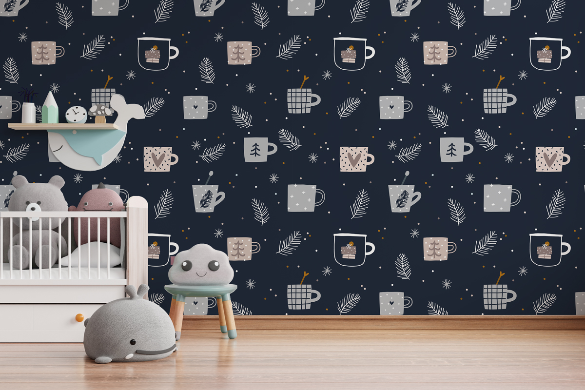 Tapeta - Zimowa herbata - fototapeta.shop