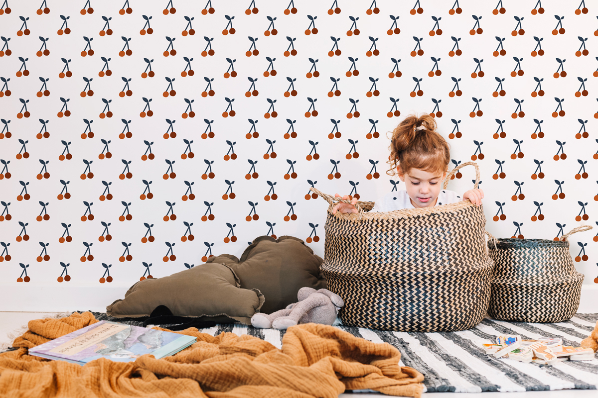 Tapeta - Wiśnie i czereśnie - fototapeta.shop