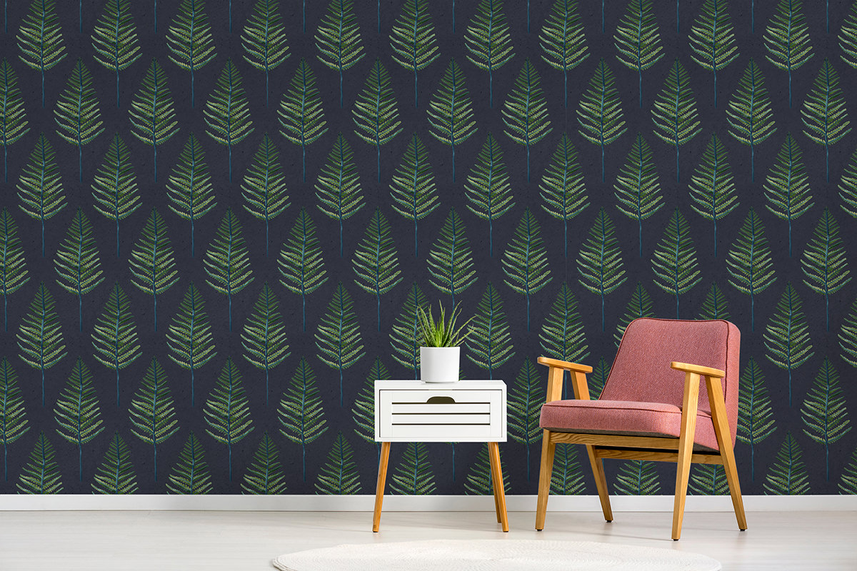 Tapeta - Liść paproci - fototapeta.shop