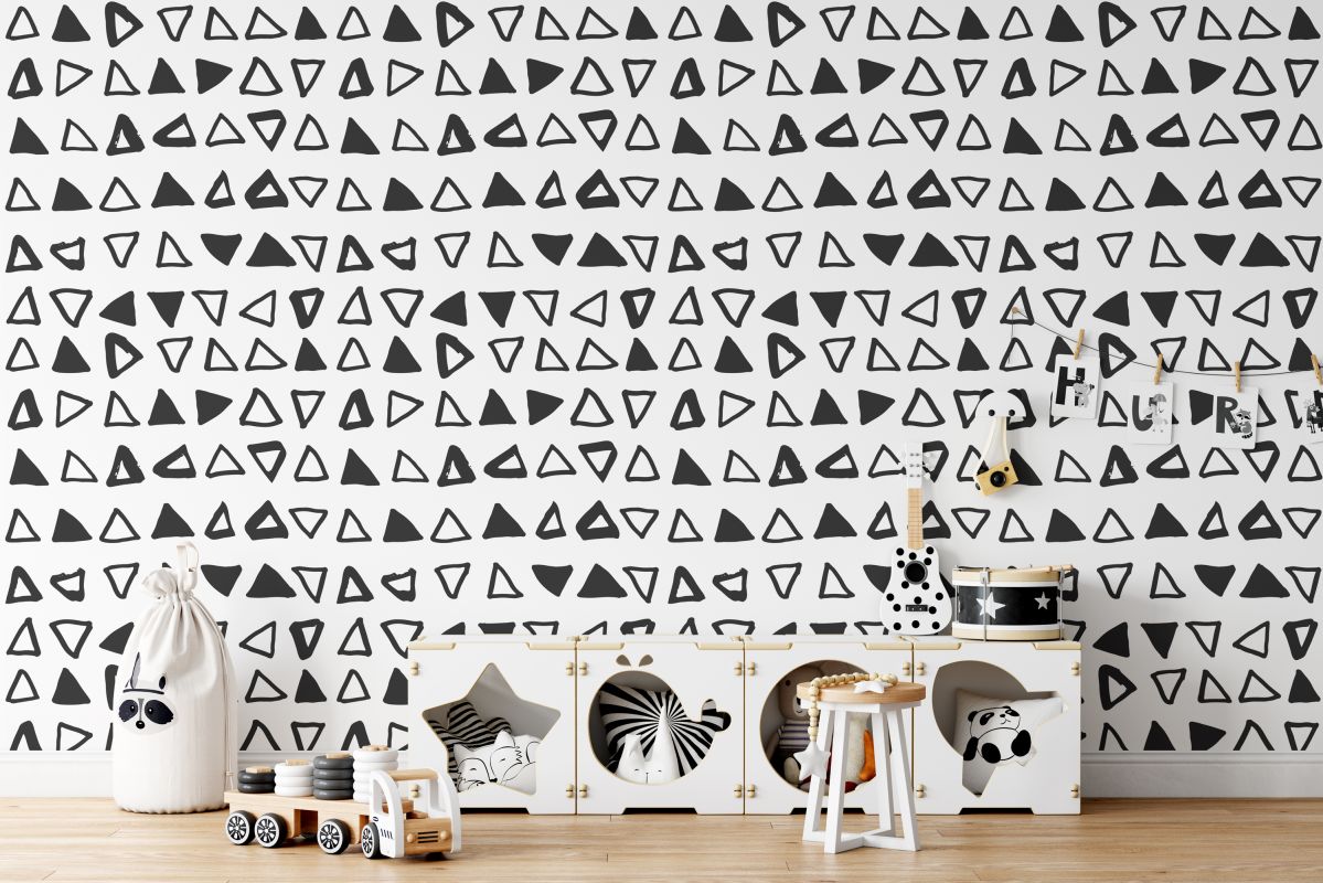 Tapeta - Trójkąciki - fototapeta.shop
