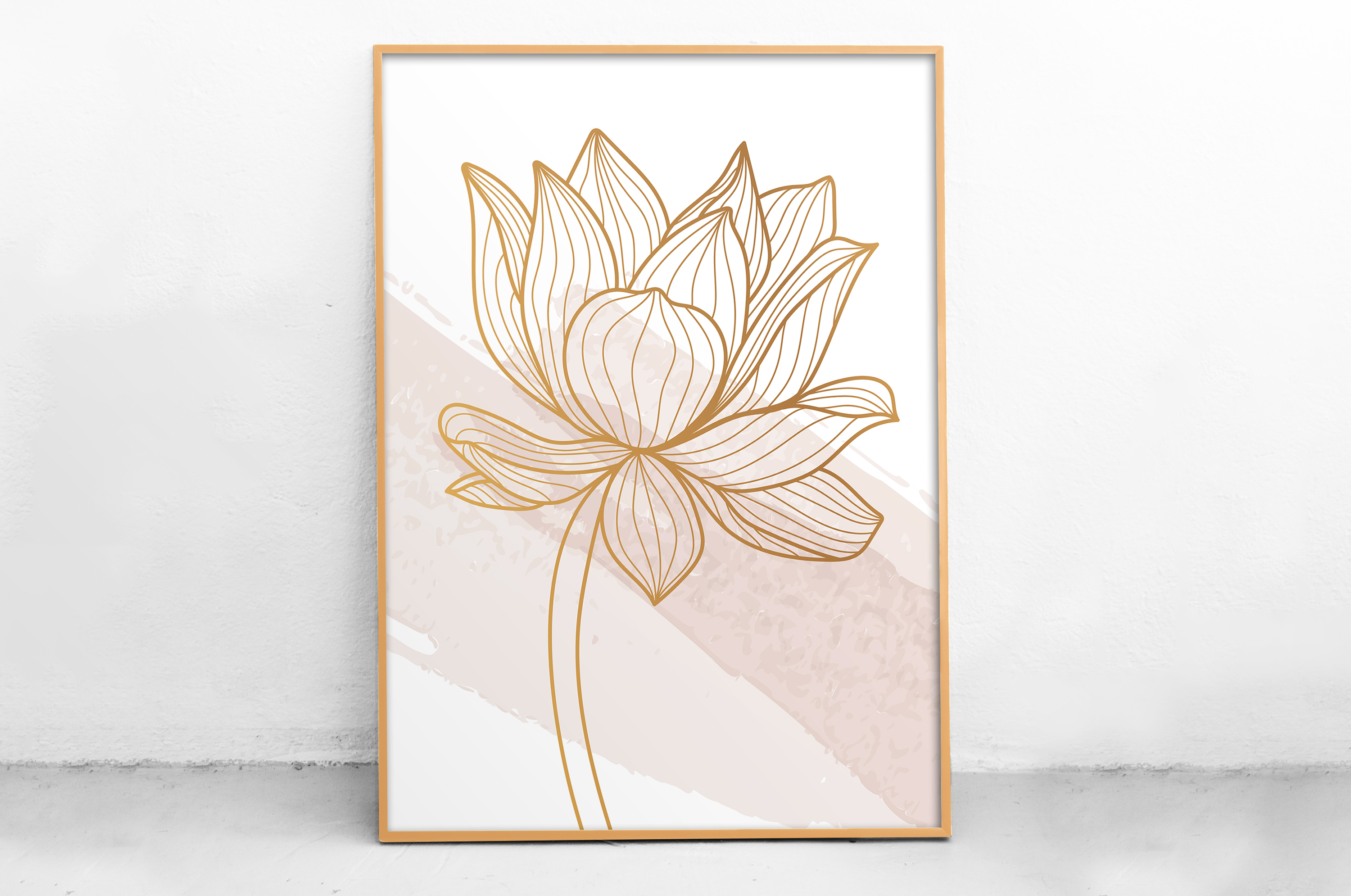 Plakat - Jasnoróżowa lilia - fototapeta.shop
