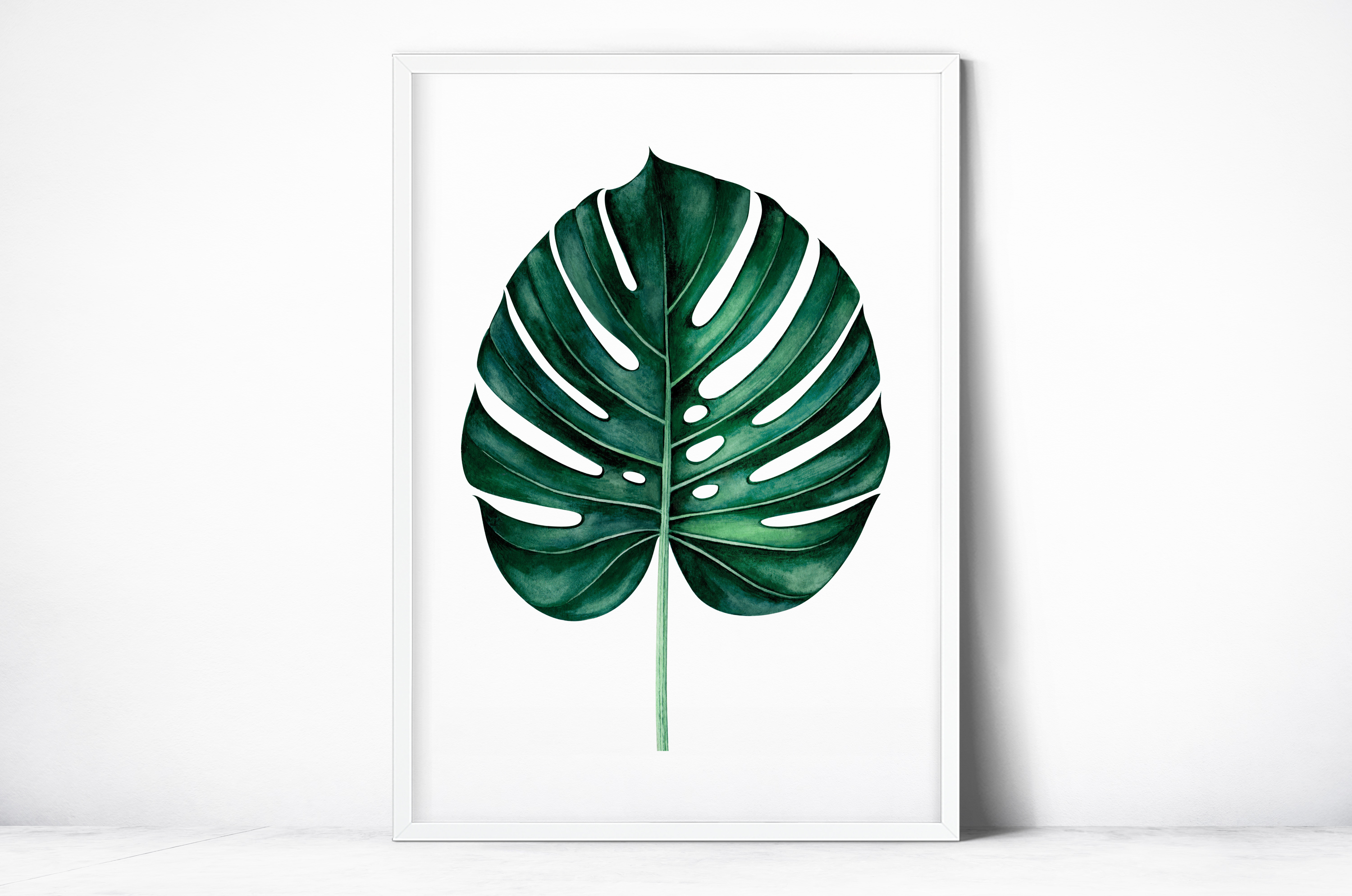 Plakat - Liść jak wachlarz - fototapeta.shop