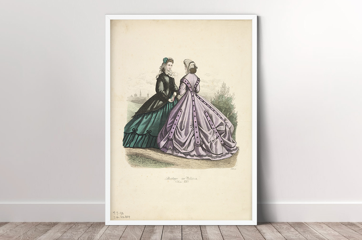 Suknie wiedeńskie XIX w.