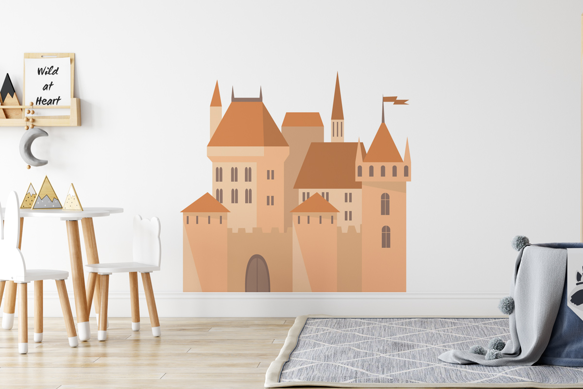 Naklejka - Piaskowe królestwo - fototapeta.shop