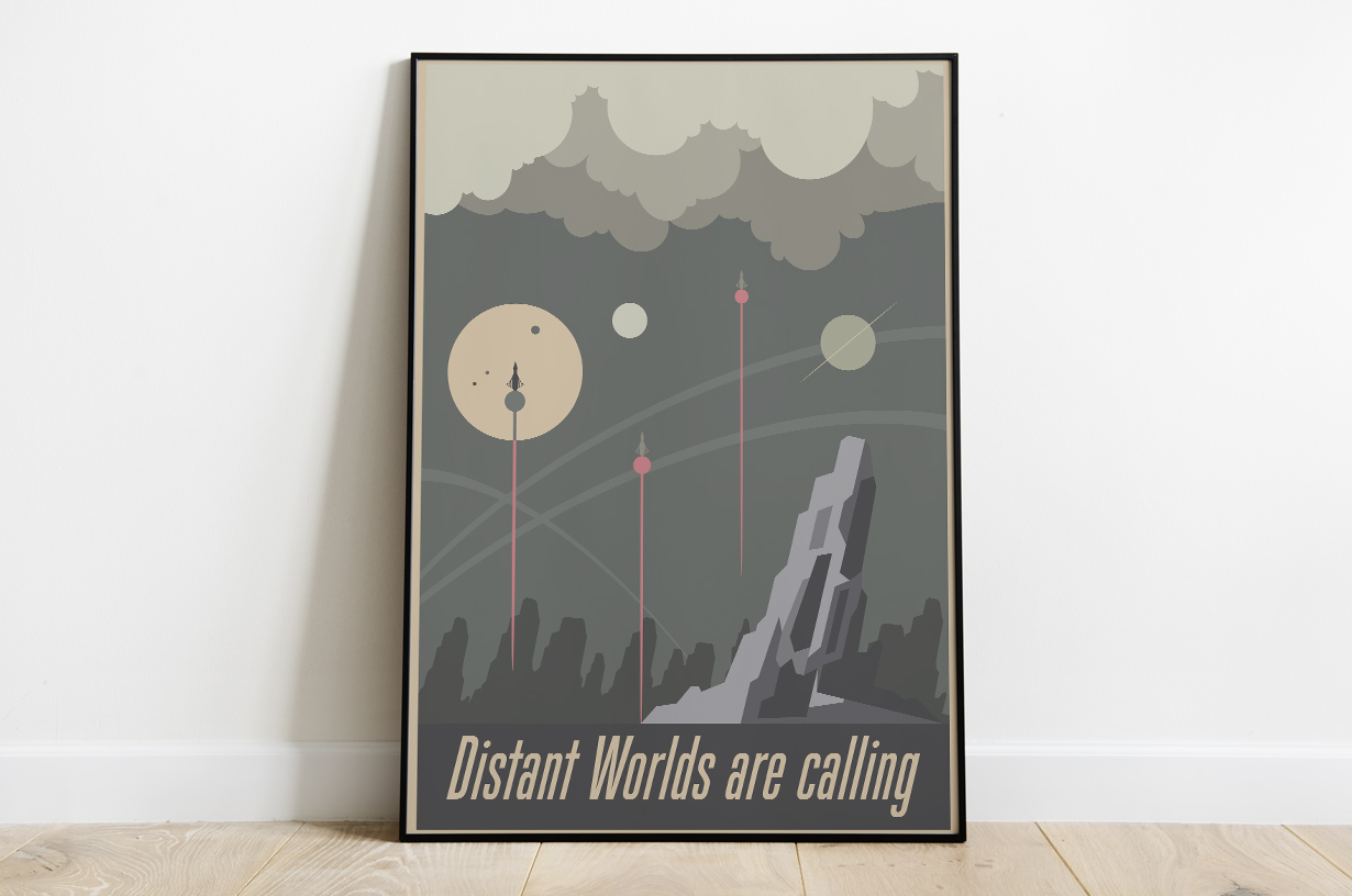 Grafika start rakiety