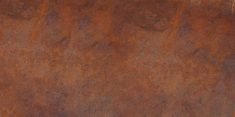 Zardzewiałe żelazo w rudej tonacji