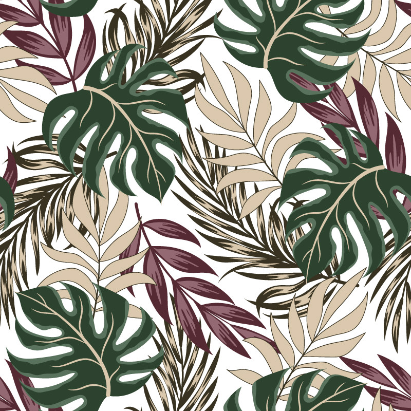 Palmy w trzech kolorach