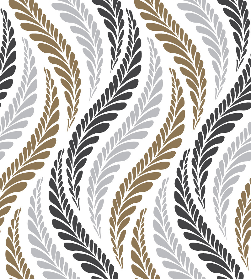 Falujące liście kontrastowe