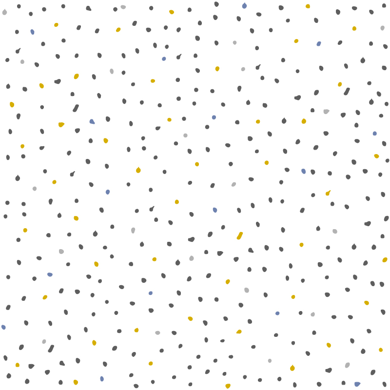 Nierówne kropki z delikatnym akcentem