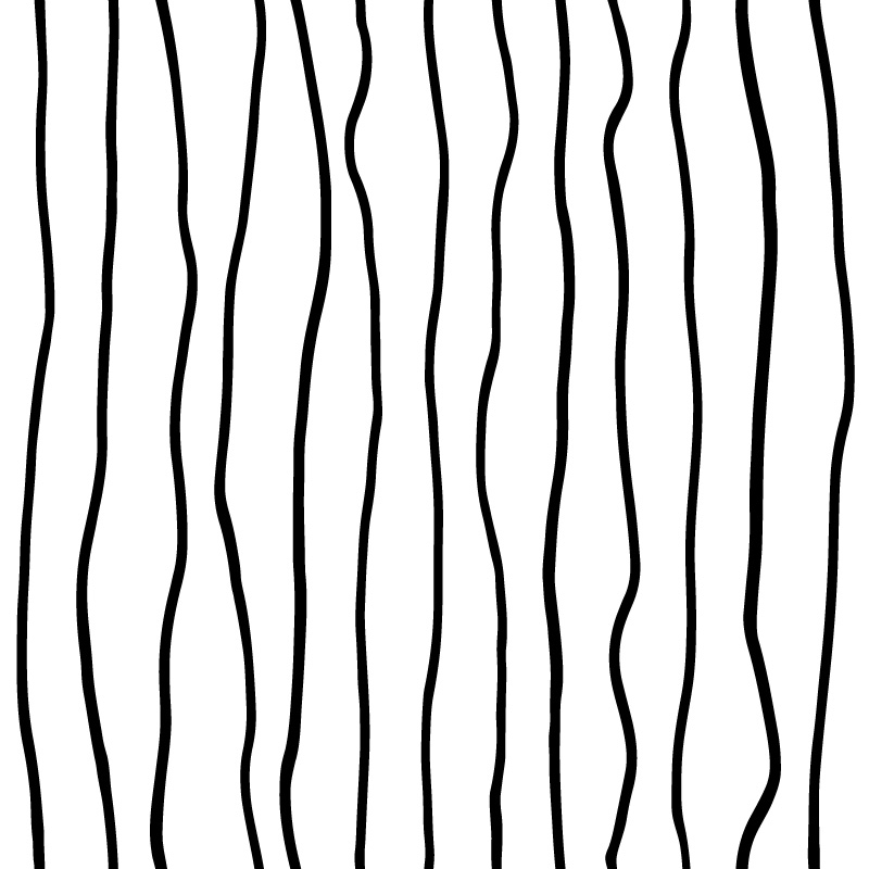 Drobne nierówne paseczki