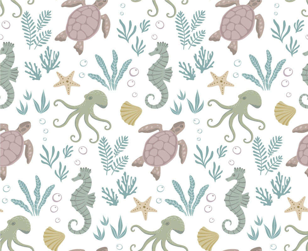 Bajkowe morskie zwierzęta